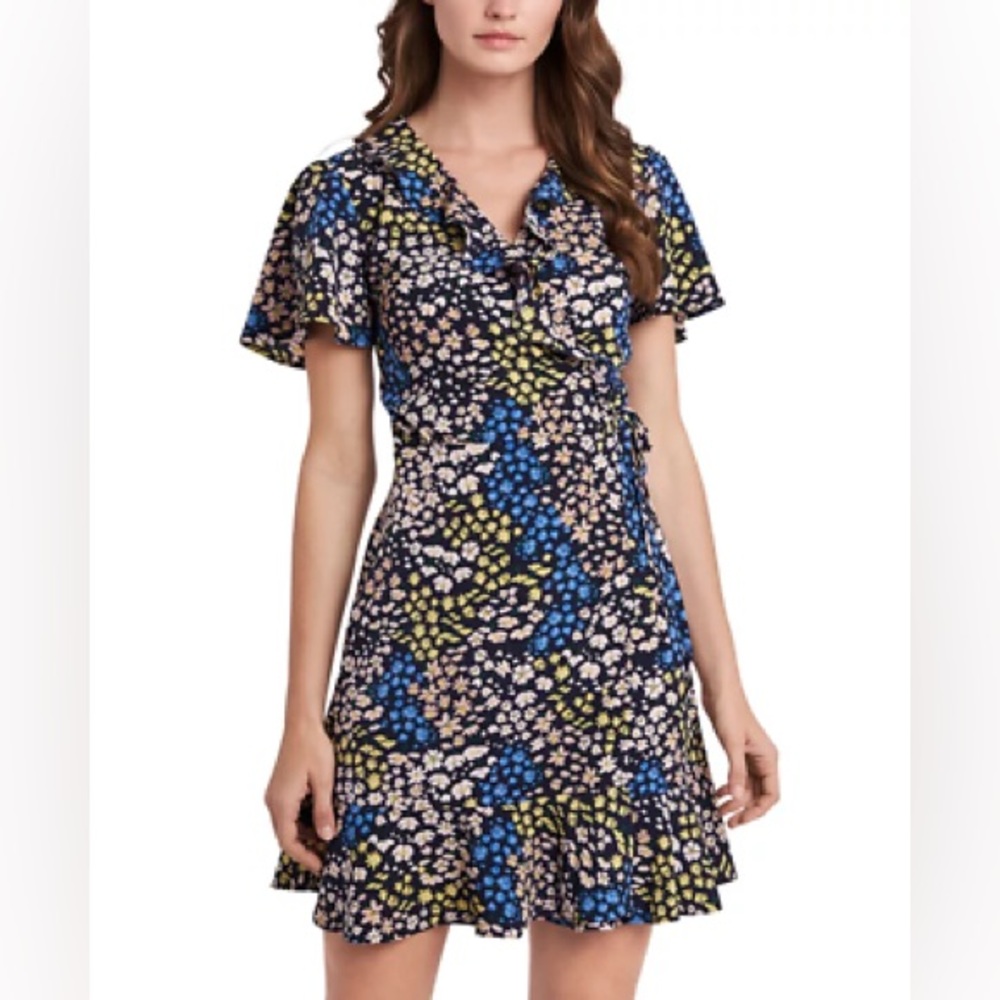 Riley & Rae Natalie Floral-Print Wrap